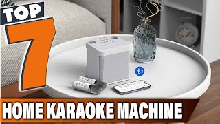 Unleash Your Inner Star: 7 Best Home Karaoke Machines