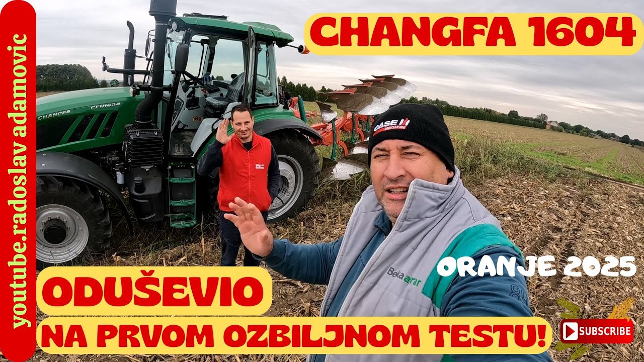CHANGFA 1604 ME ODUŠEVIO NA PRVOM OZBILJNOM TESTU! ;CHANGFA 1604 WOWED ME ON THE FIRST SERIOUS TEST!