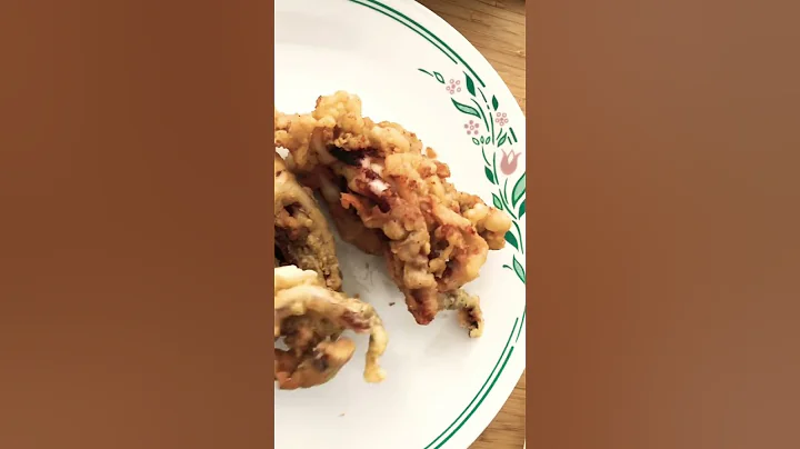 Yummy crispy squid tentacles #shorts #trending #viral #crispy