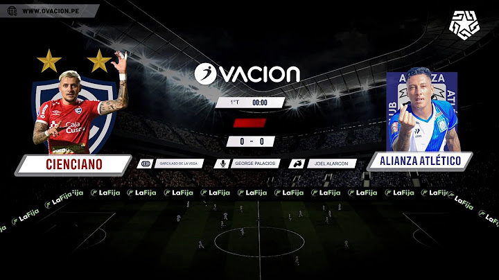 LIGA 1 TE APUESTO | CIENCIANO VS ALIANZA ATLÉTICO por RADIO OVACION