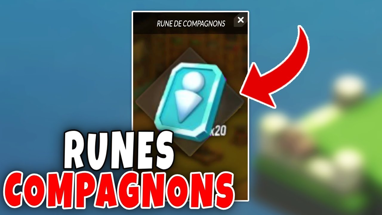 Comment avoir des RUNES de COMPAGNONS sur Waven (Technique Rune Facile
