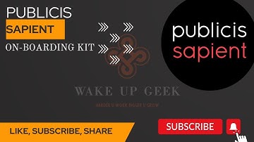 OnBoarding Kit By Publicis Sapient 2023 ||