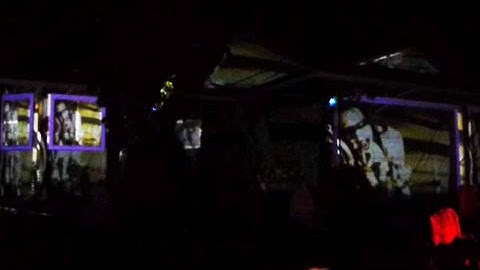 Halloween Light Show - Video Projection Mapping - Marilyn Manson