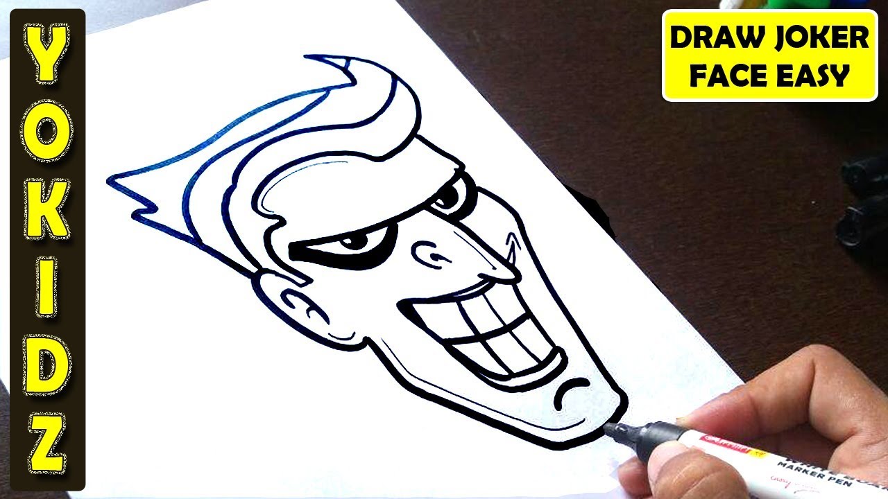 Featured image of post Joker Face Easy Pencil Sketch Joker Drawing Khanzadi art click subscribe to watching more drawing videos