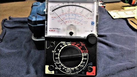 YX-360TR-na Multi Meter Repair
