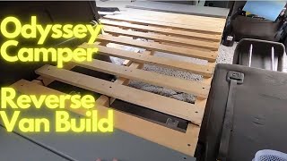 Odyssey Camper Reverse Van Build (tear down)!