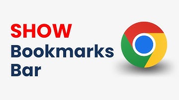 How to Show or Hide Google Chrome Bookmarks Bar