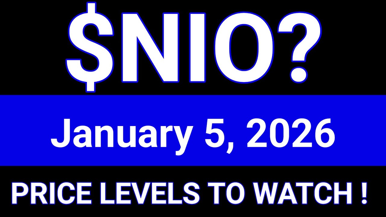 NIO Stock (NIO, Inc.) NIO Stock Technical Analysis | NIO Stock Today | January 5, 2026 