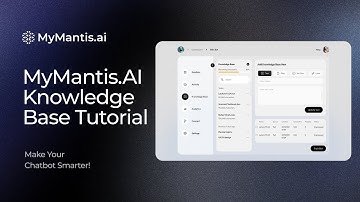 How to Build Your AI Knowledge Base in MyMantis.AI (Step-by-Step Tutorial)