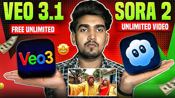Veo 3.1 & Sora 2 Free Unlimited 😱