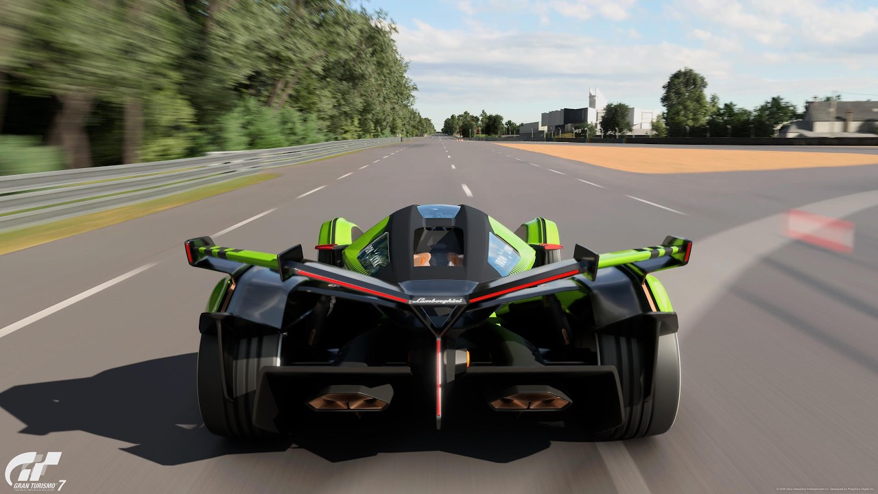 Gran Turismo 7 | Lamborghini V12 SC63 VGT - Circuit de la Sarthe