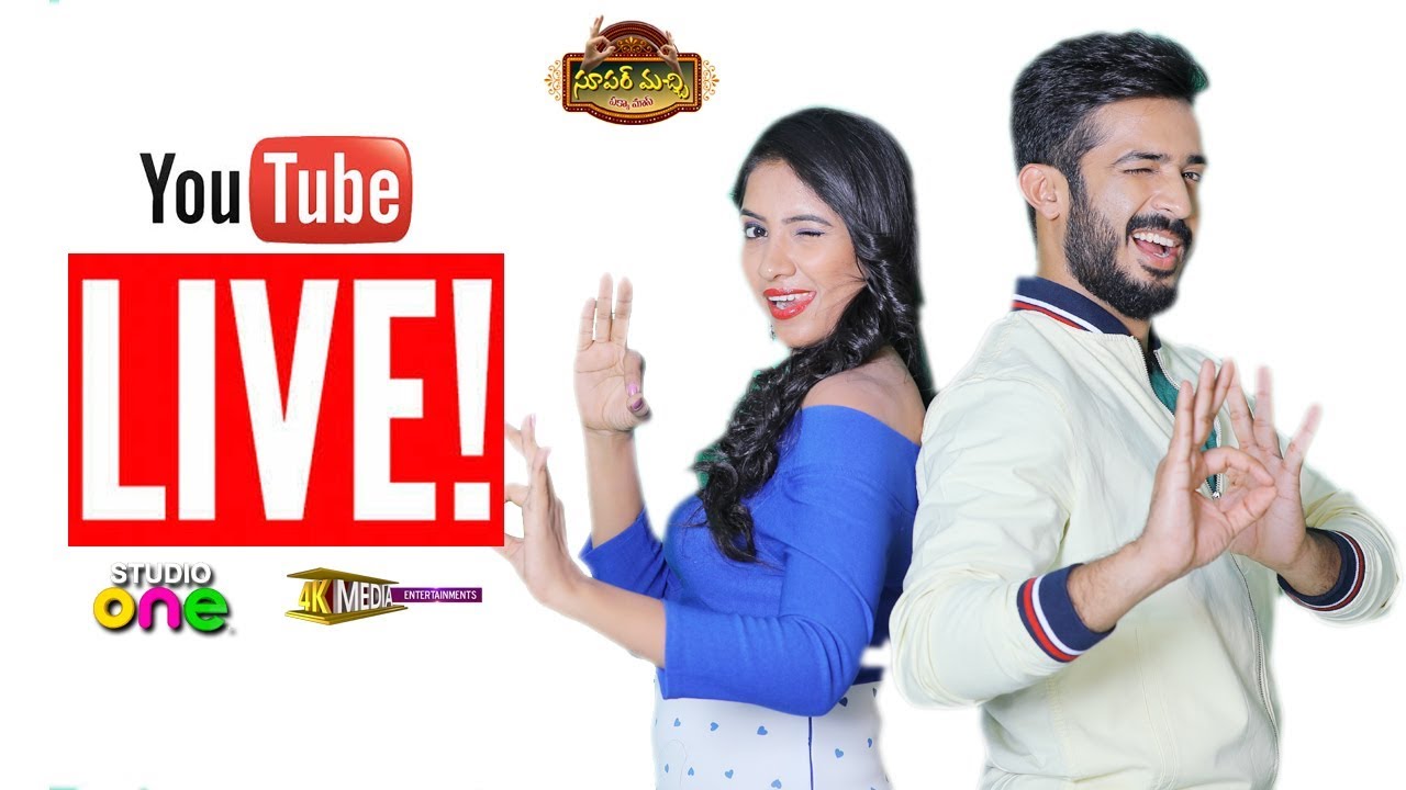 Super Machi Anchor Ravi and Indu LIVE Chat || 4K Media