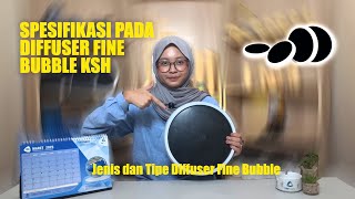 Diffuser Fine Bubble - Spesifikasi Disc Diffuser Aerator