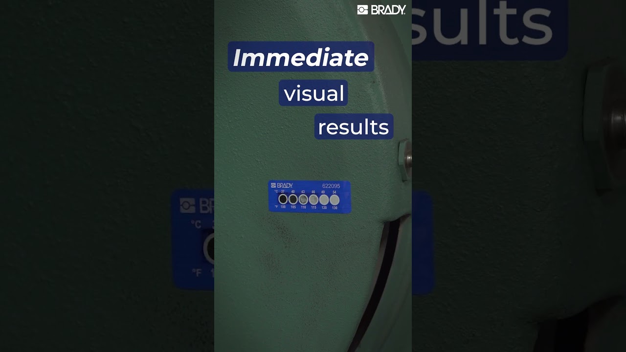 Is it hot in here... or is your machinery overheating? Use temperature indicating labels to find out