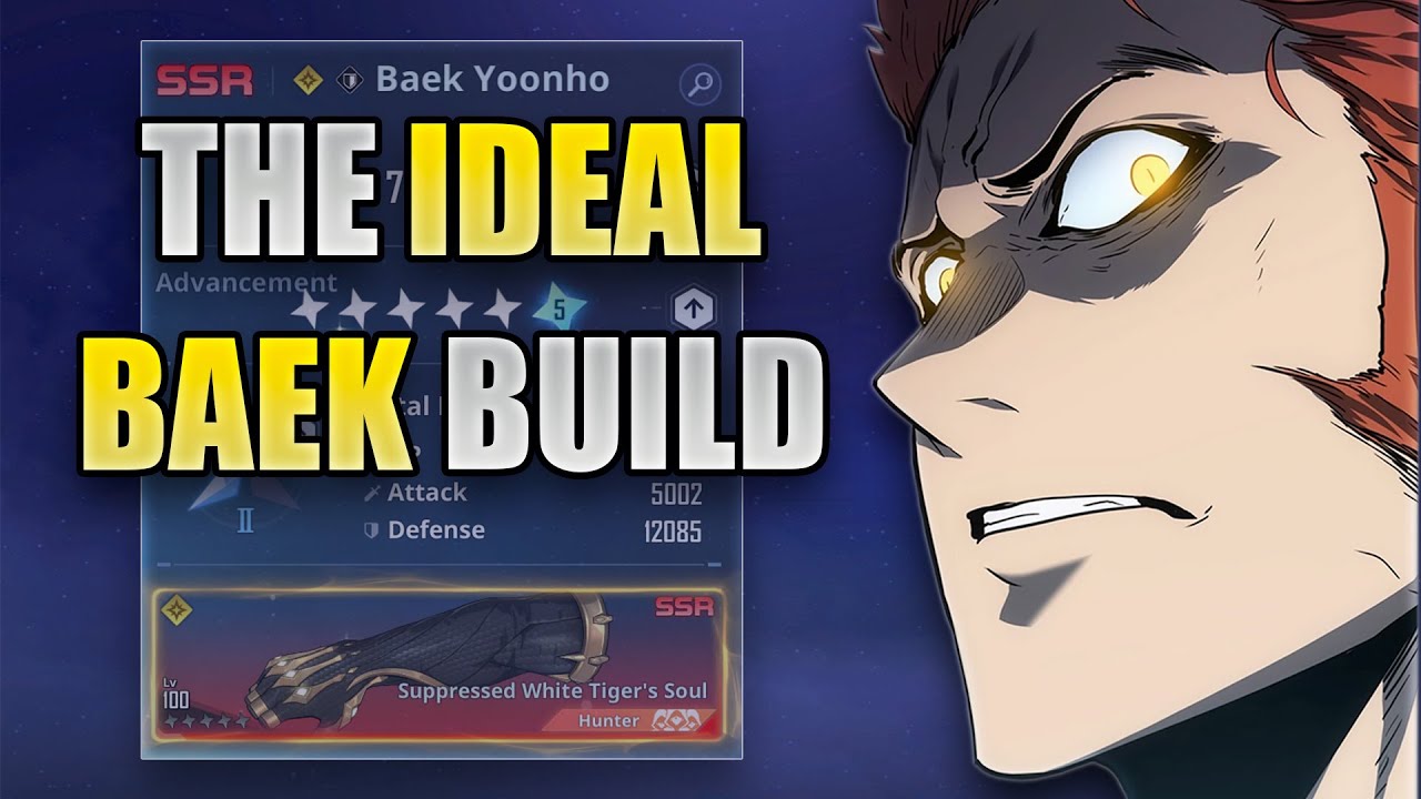 THE IDEAL BUILD | BAEK GUIDE + SHOWCASE | SOLO LEVELING : ARISE - YouTube
