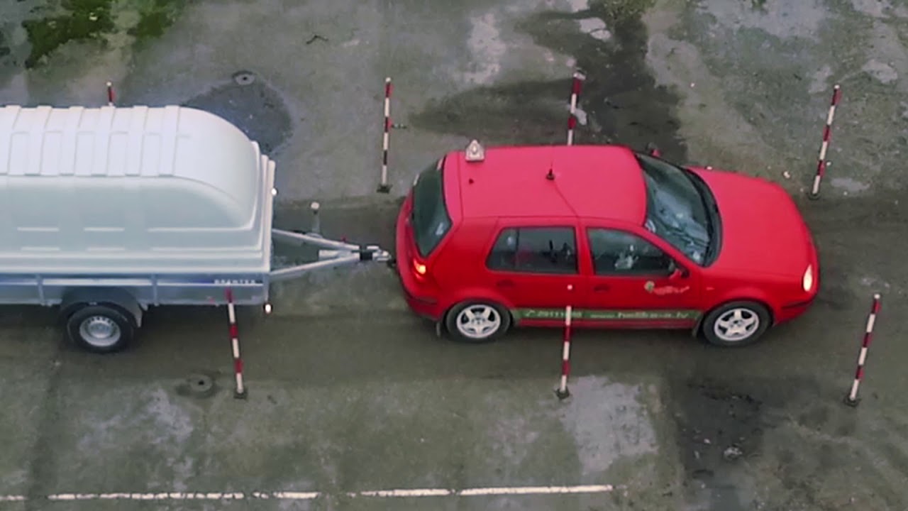 CSDD eksāmens | Figūra gabarītvārti BE kategorija iebraucam bez iztaisnošanas!