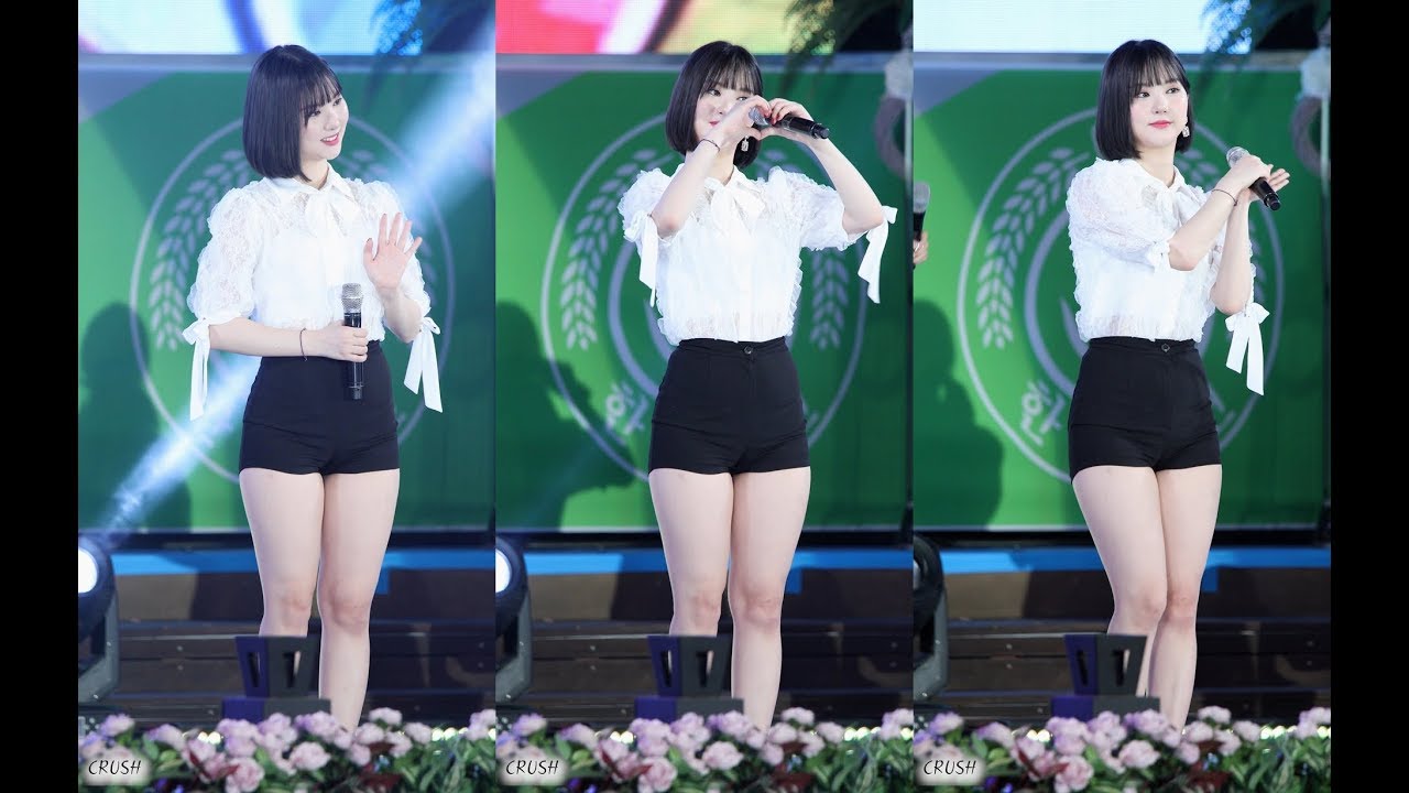 4k 180828 여자친구(Gfriend) 은하 그루잠 한국농업경영인전국대회 충주 세계무술공원