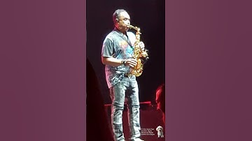 Saxophonist  of Kool & The Gang #manchester #2025 #youtube #concert #fyp #shorts #short #video #yt
