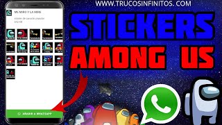 😱🤩LOS MEJORES STICKERS DE AMONG US PARA COMPARTIR CON TUS AMIGOS 😱😍 screenshot 3