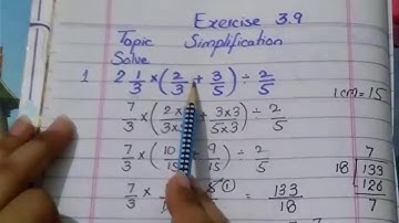 Mathematics Class 5 || Punjab Text Book ||  Exercise no 3.9 & 3.8 || Complete Solution by Tayyaba