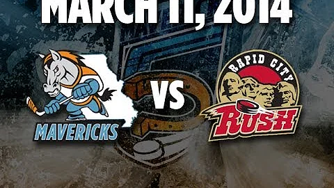 March 11, 2014 - Mavericks Defeat Rush in Shootout 5-4