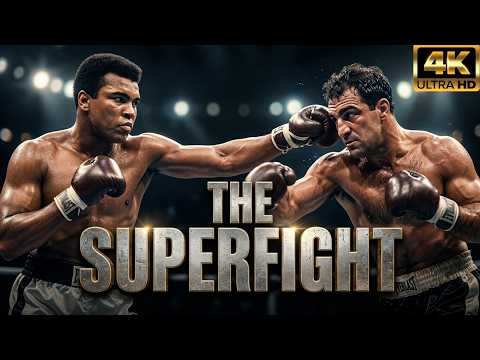 Muhammad Ali vs Rocky Marciano | The Super Fight | 4K Ultra HD