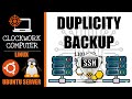 🐧DUPLICITY🔄 COPIA de SEGURIDAD AUTOMATIZADA y ENCRIPTADA en EQUIPO REMOTO - SSH