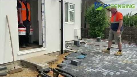 BWSENSING UWB Social distance alarm Bracelet Demo with accuracy 10cm and Cloud Management System