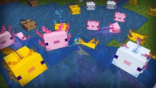 ASMR Whisper Ramble Building an Axolotl Enclosure  (Hardcore Minecraft)