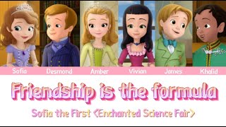 Friendship Is The Formula - Colour Coded Lyrics | Sofia The First : Enchanted Science Fair