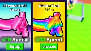 I GOT FINAL DIVINE TRAIL for FASTEST SPEED in STEAL AN EGG ROBLOX!