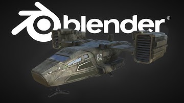 How I Created This Spaceship inside Blender 4.2! - Tips & Tricks