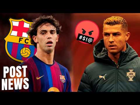 JOAO FÉLIX COULD RETURN TO BARÇA | CRISTIANO'S ANGER | DANI OLMO'S FUTURE TEAM
