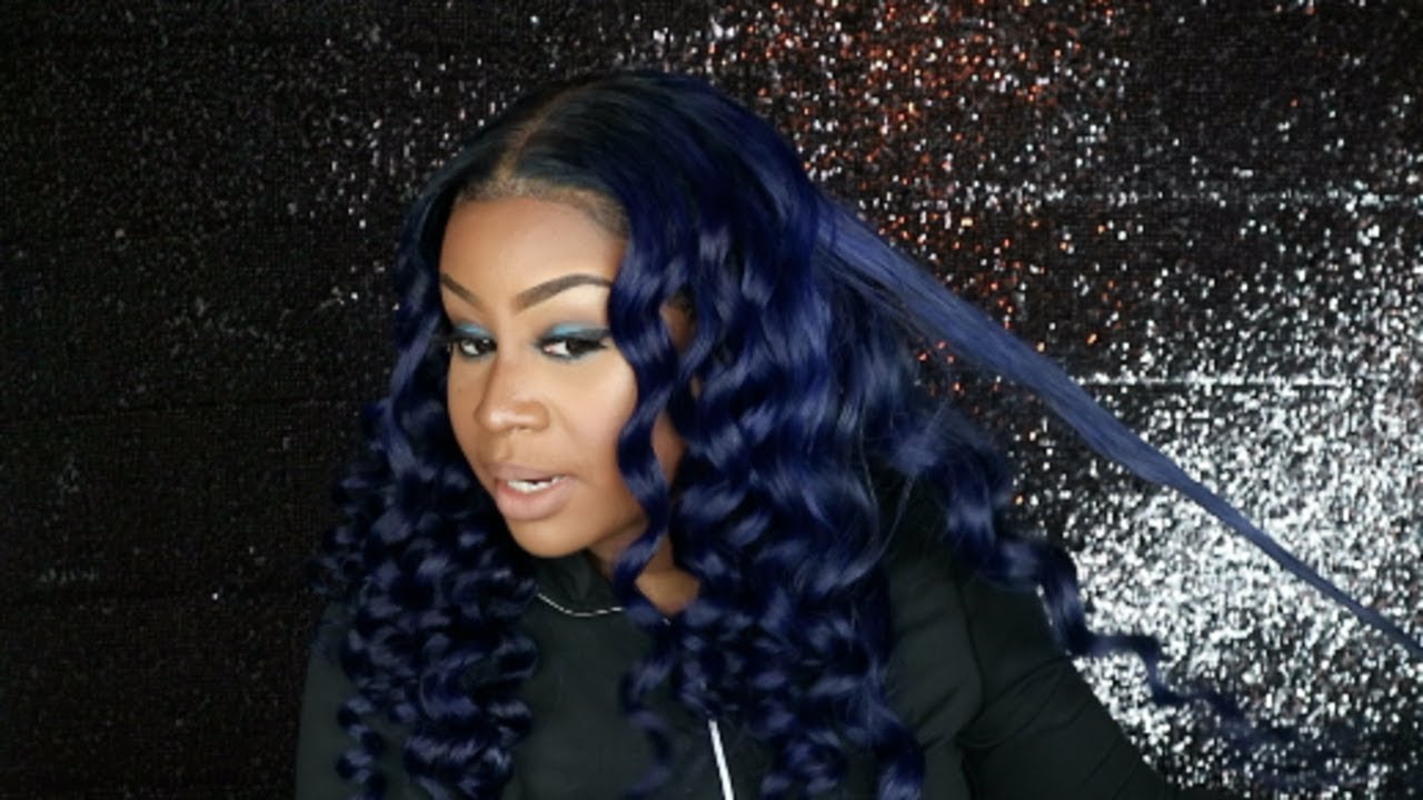 How to Get Midnight Blue Curls: Tips and Tricks - wide 8