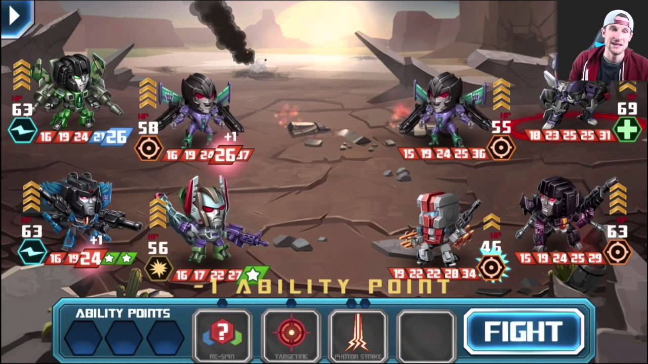 TRANSFORMERS BATTLE TACTICS HIGH LEVEL GAMEPLAY 1 YouTube