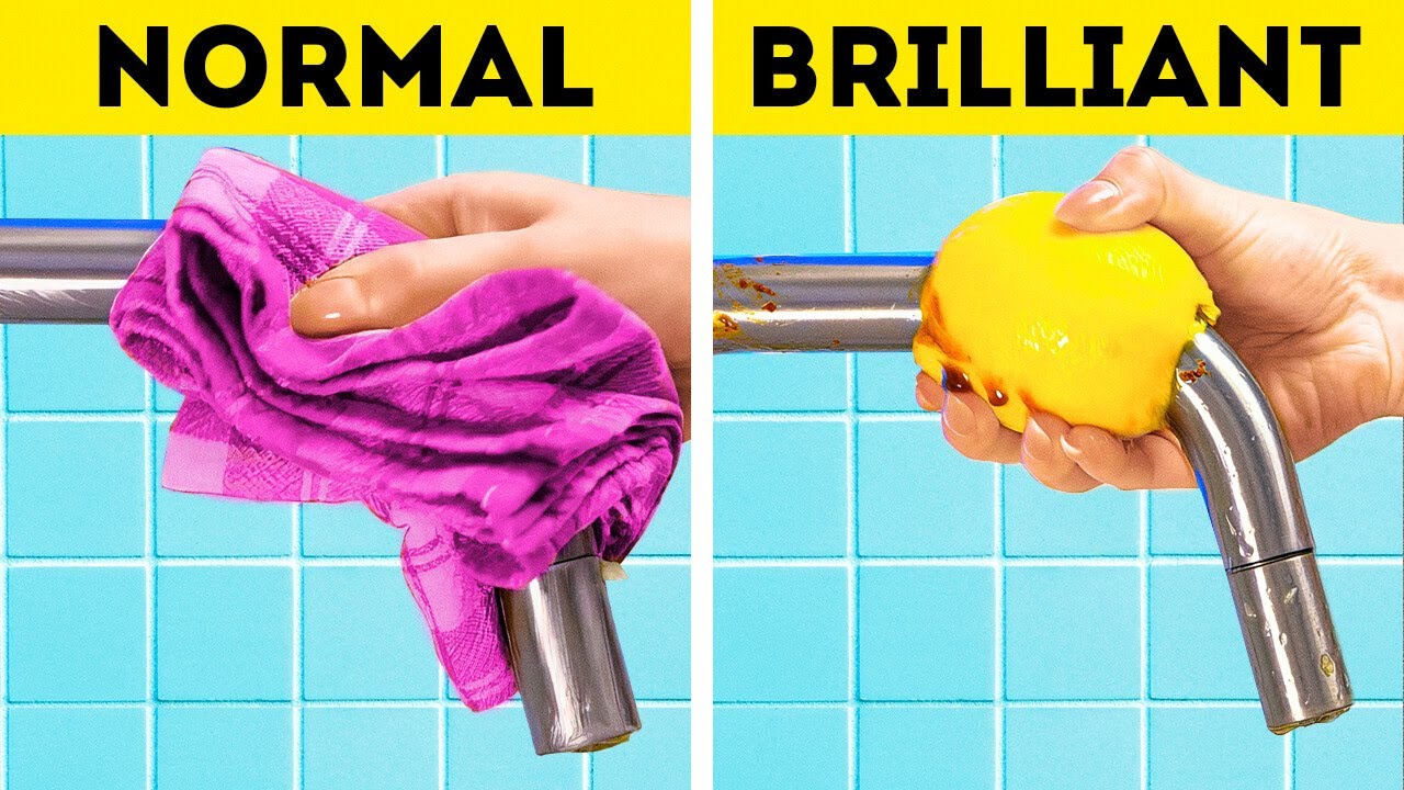 Life-Changing Cleaning Hacks for a Sparkling Home - YouTube