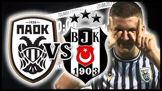 PAOK - Besiktas 3-1 Highlights