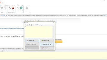 How to scrape a Product Review page in Amazon.com using Webharvy