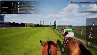 (PS5 Full Stride) Gran Alegria Runs in the Mbs Sho Swan Stakes and Wins in Heart-Stopping Fashion