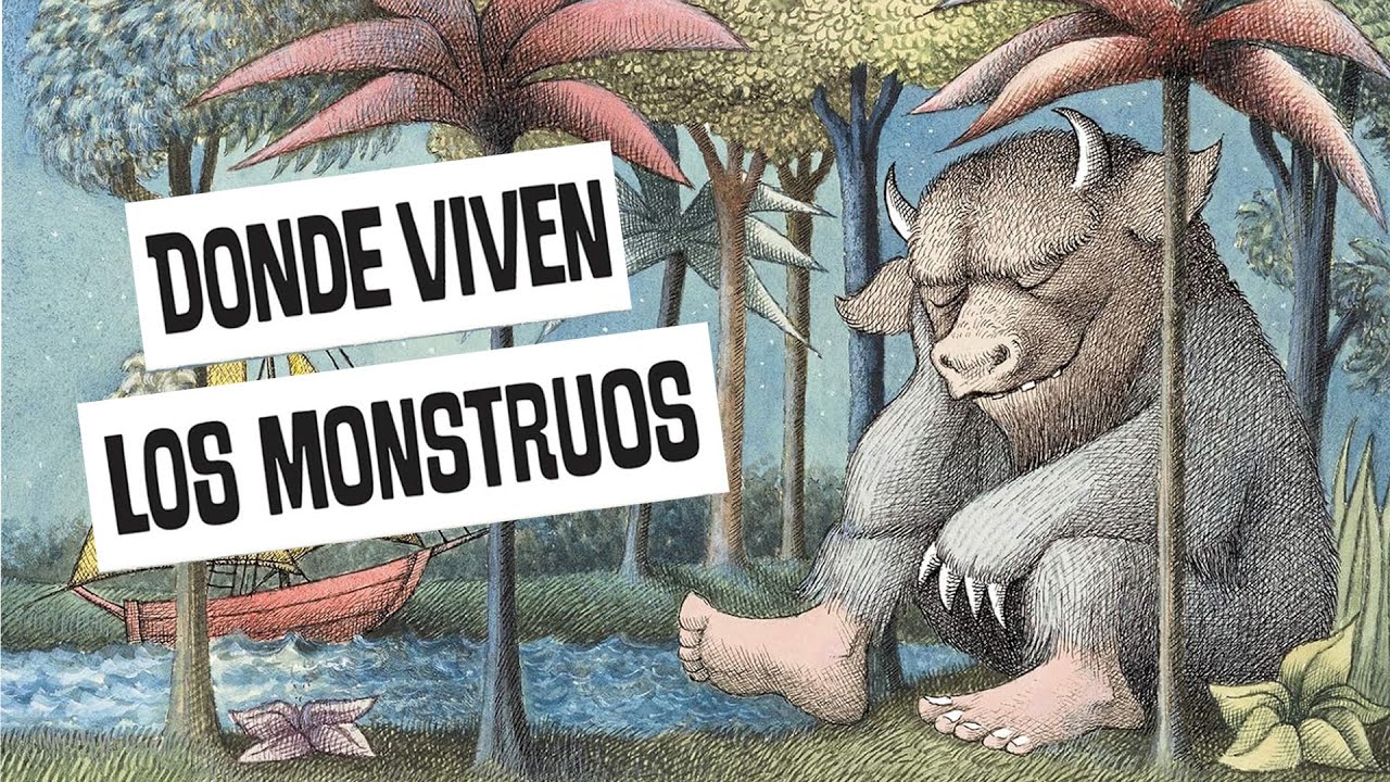 Cuentos infantiles: Donde viven los monstruos libro infantil en español 