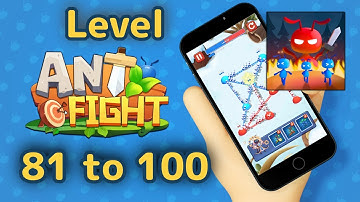 Ant Fight: Conquer the Tower - Walkthrough Level 81 - 100