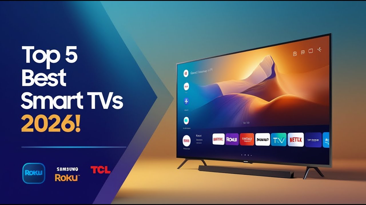 Top 5 Best Smart TVs in 2026 – Reviews, Specs & Prices!