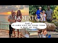 Jamaica vlog  pt 2 my inlaws meet my dad  visit my hometown  in kingston  summer 2022