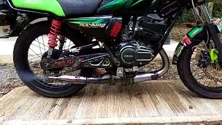 Cek Sound Knalpot Rx King Kolong Sirip Super Garing YKJ Racing. WA 085802453332