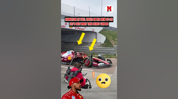 Hamilton pushing the SF-25 to its limits...  🏎️😳⚡️ #ferrari  #hamilton