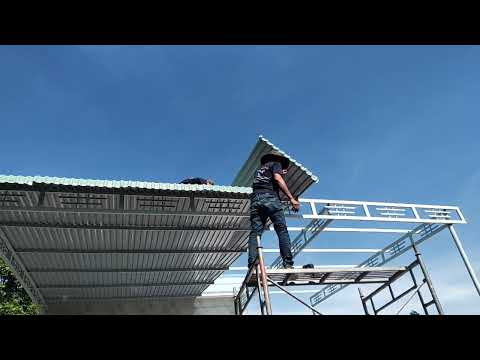 Video Cách làm mái đẹp @cho nhà ở cấp4 hiện đại. đẹp@ - youtube