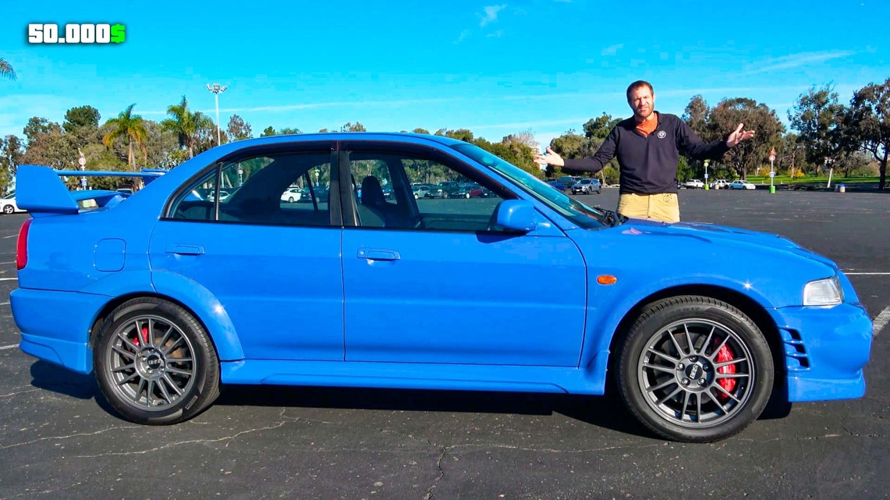 Este Mitsubishi Evo VI es un JDM legendario