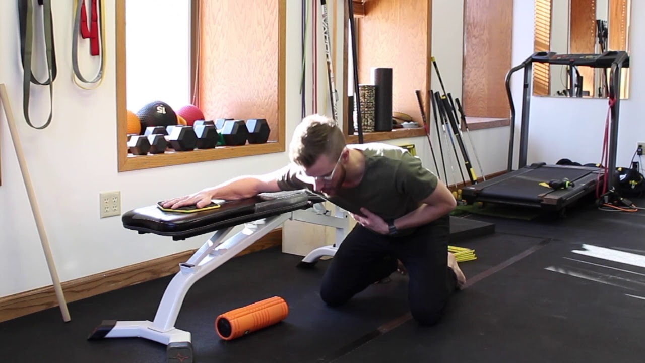 Elevated Swimmer's Hovers Shoulder Mobility and Stability Exercise