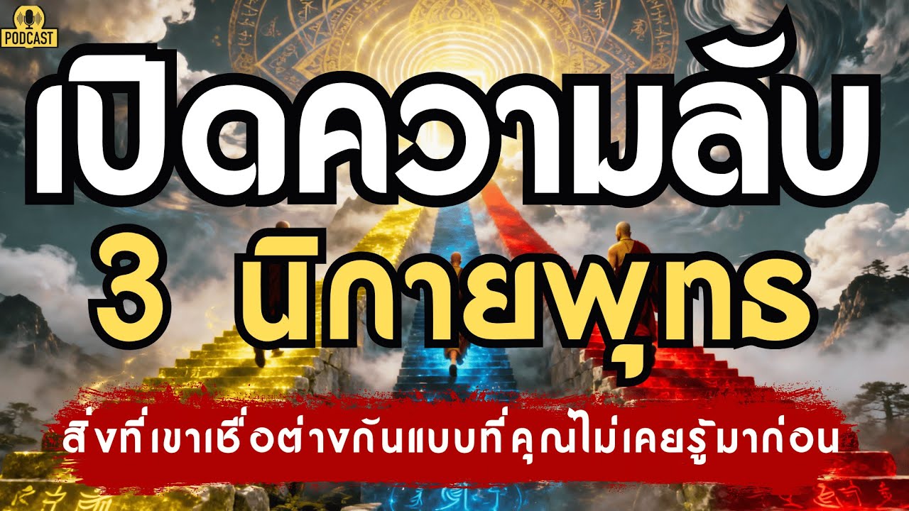 เปิดความลับ 3 นิกายพุทธศาสนา…สิ่งที่เขาเชื่อต่างกันแบบที่คุณไม่เคยรู้มาก่อน! | เรื่องเล่าชาติสุดท้าย