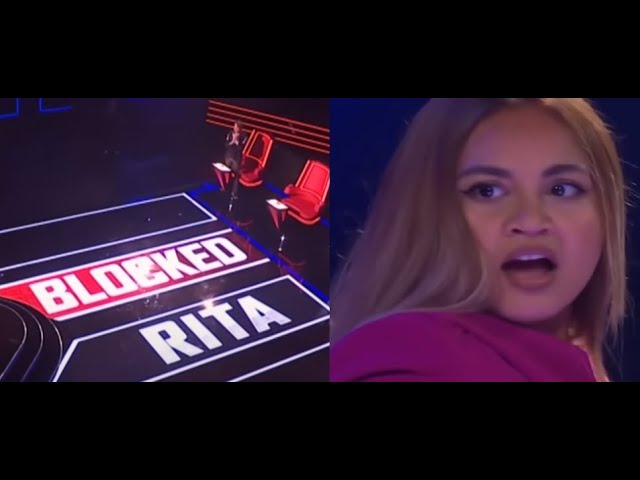 Rita Ora does the DIRTIEST BLOCK in voice history!!!